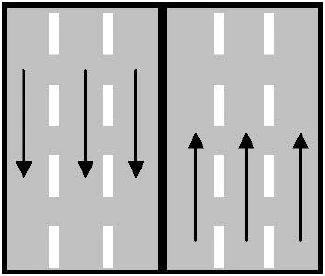 Yol çizgileri - açıklayıcı şekil 1